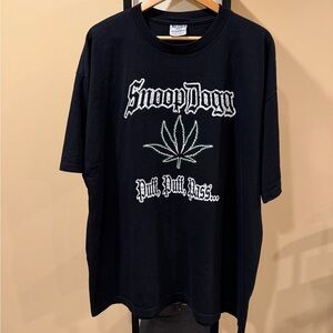 Vintage Snoop Dogg “Puff, Puff, Pass…” 2001 Tour Rap Tee